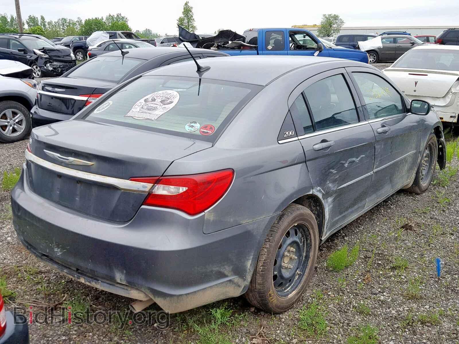 2012 CHRYSLER 200 - VIN: 1C3CCBAB1CN168483 - Фото 4