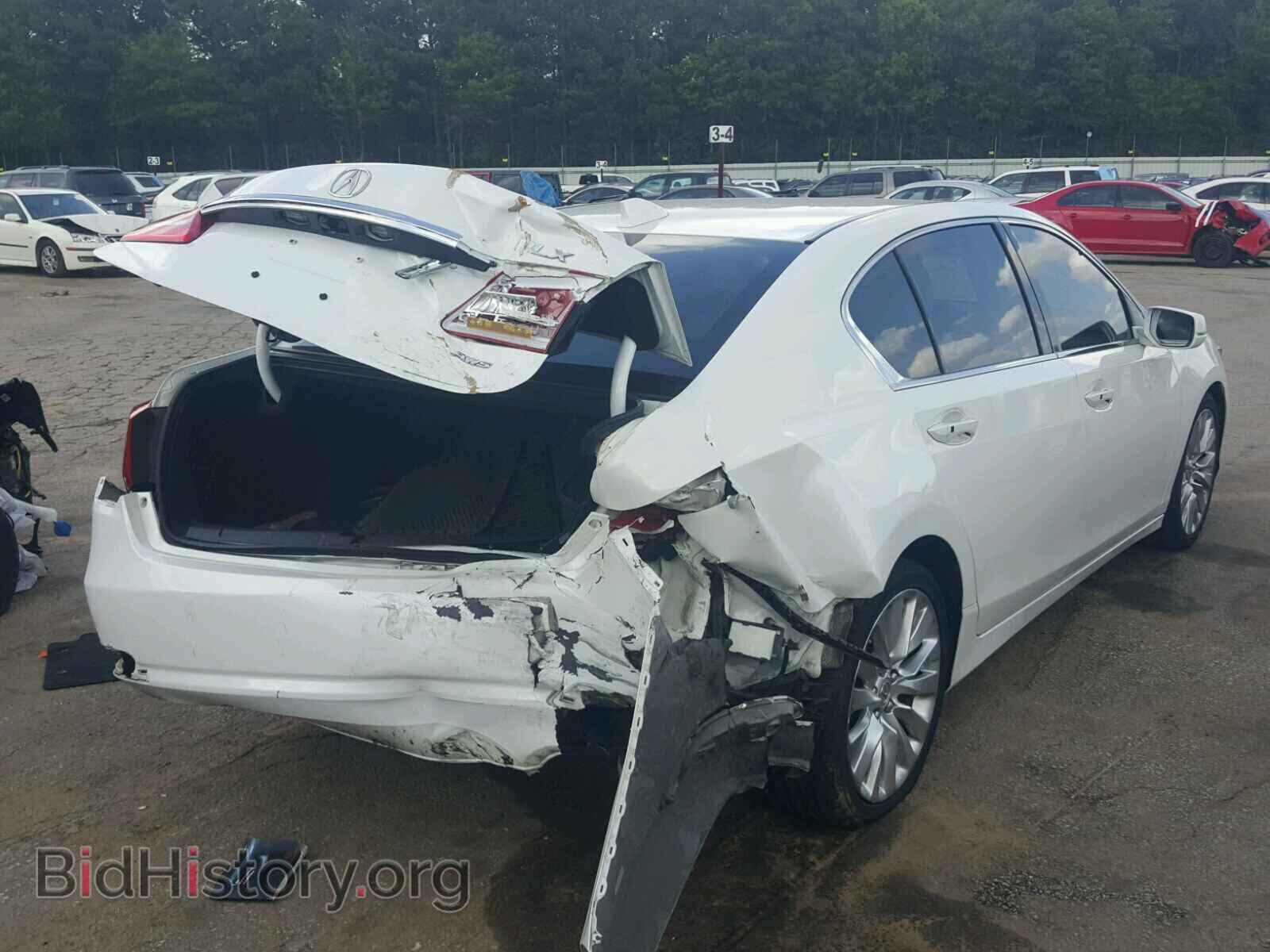 2014 ACURA RLX - VIN: JH4KC1F59EC006540 - Фото 4