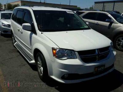 2011 Dodge CARAVAN Grand Crew, white — VIN 2D4RN5DG6BR632977, Copart