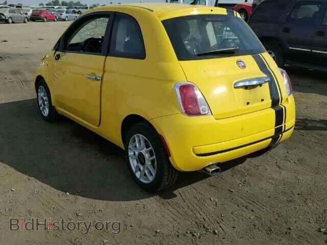 2013 FIAT 500 - VIN: 3C3CFFAR9DT587288 - Фото 3