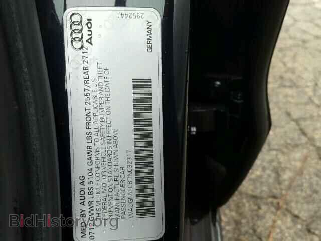 2013 AUDI A6 - VIN: WAUGFAFC8DN032317 - Photo 10