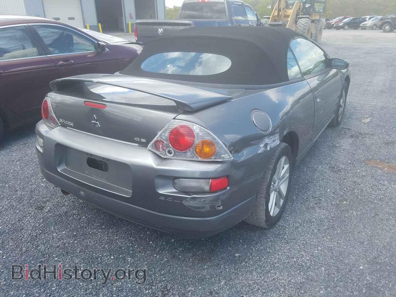 2004 MITSUBISHI ECLIPSE - VIN: 4A3AE45G34E046754 - Фото 4