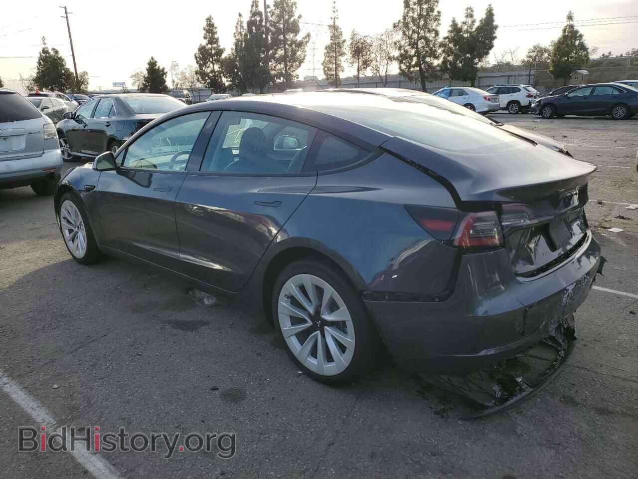 2022 TESLA MODEL 3 - VIN: 5YJ3E1EA4NF190545 - Photo 2