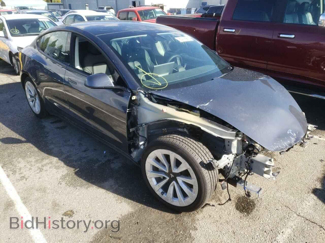 2022 TESLA MODEL 3 - VIN: 5YJ3E1EA1NF189580 - Фото 4