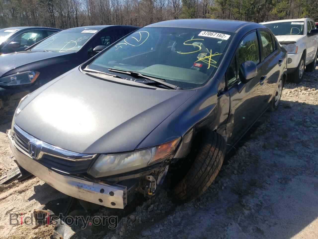 2012 HONDA CIVIC - VIN: 19XFB2F53CE314157 - Фото 2