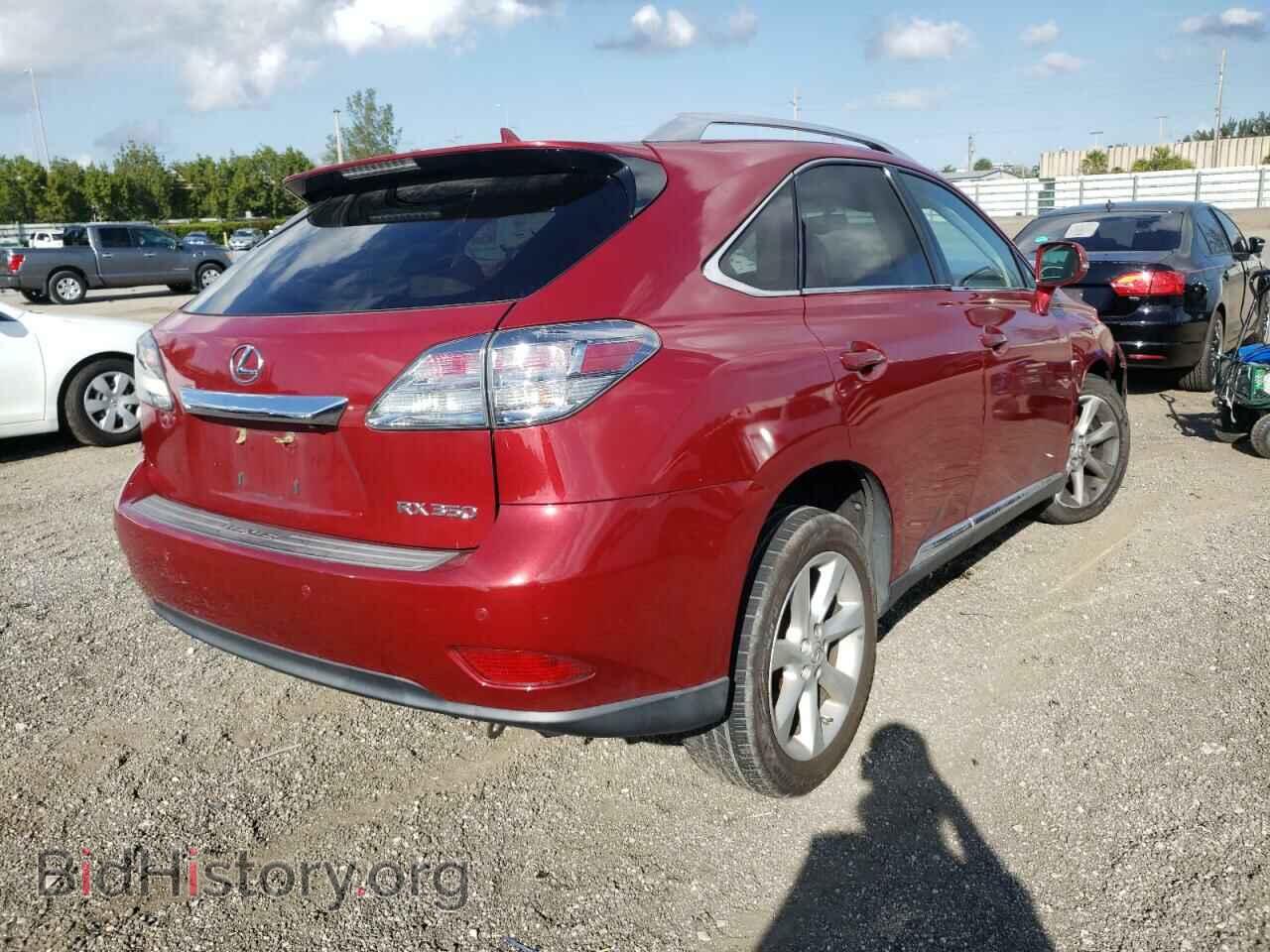 2012 LEXUS RX350 - VIN: 2T2ZK1BA0CC069922 - Фото 4