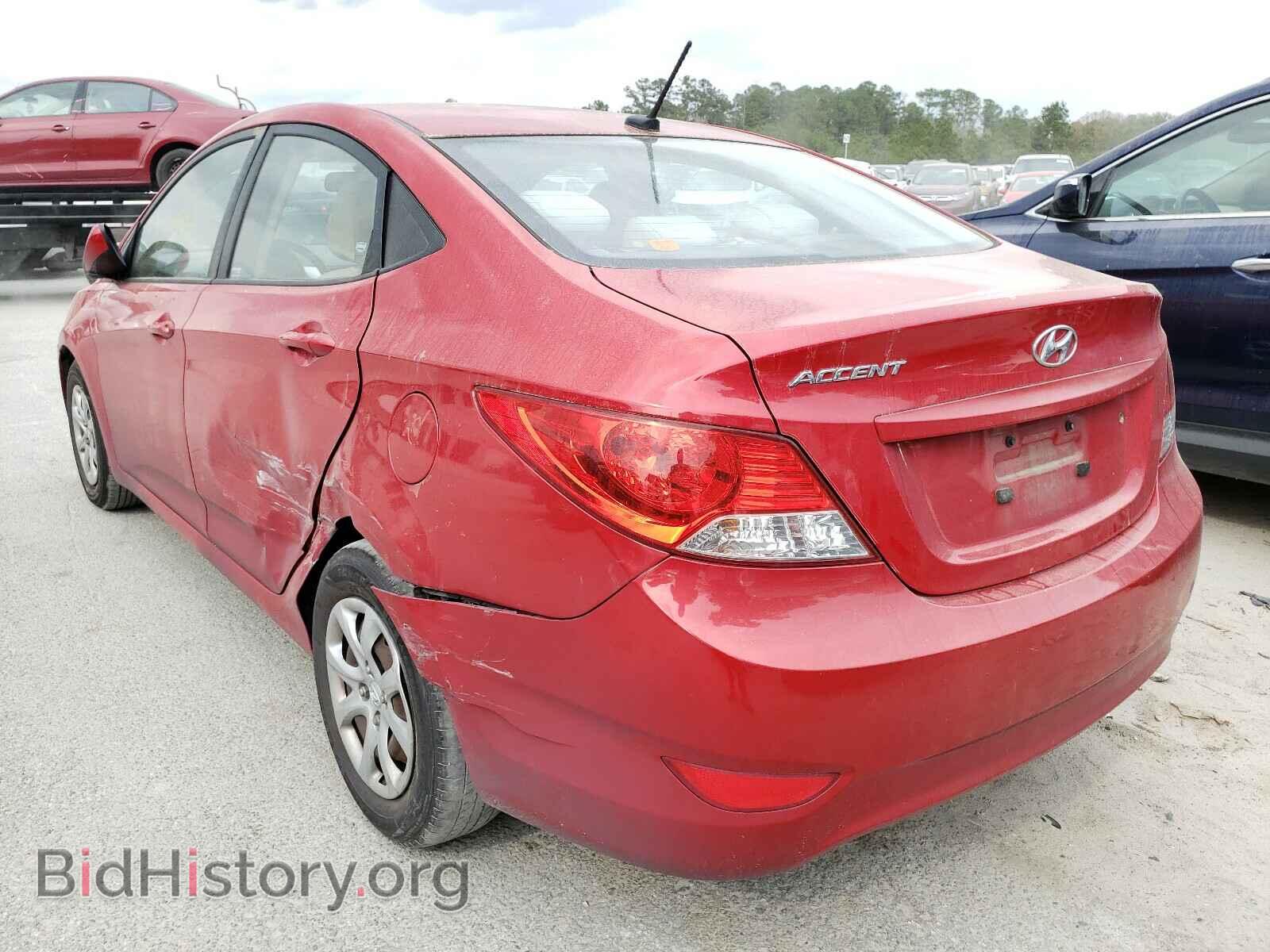 2012 HYUNDAI ACCENT - VIN: KMHCT4AE3CU243722 - Фото 3