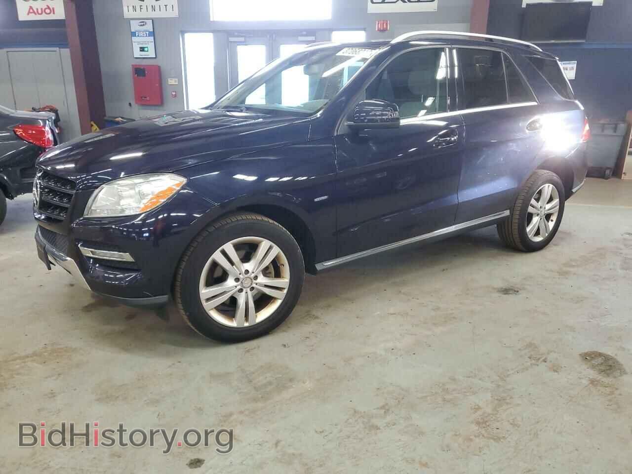 Photo 4JGDA2EB8CA066052 - MERCEDES-BENZ M-CLASS 2012