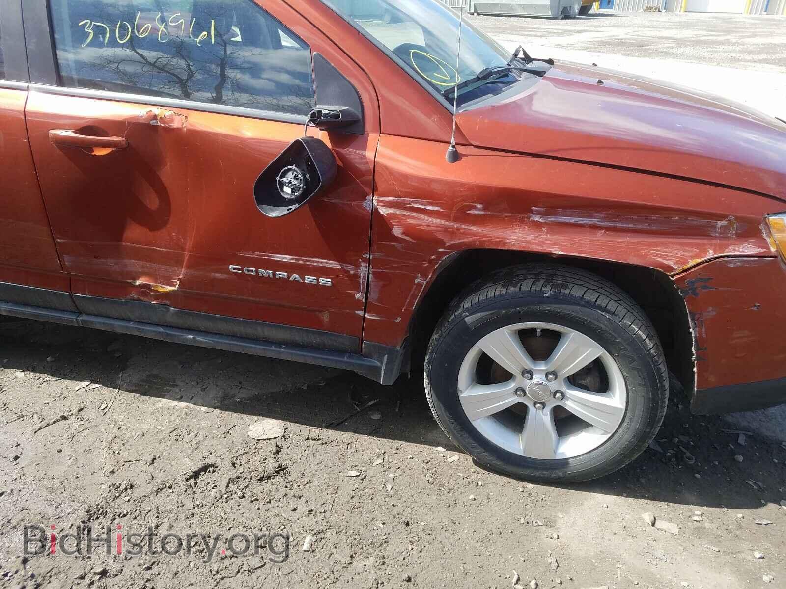 2012 JEEP COMPASS - VIN: 1C4NJDEB3CD588770 - Фото 9