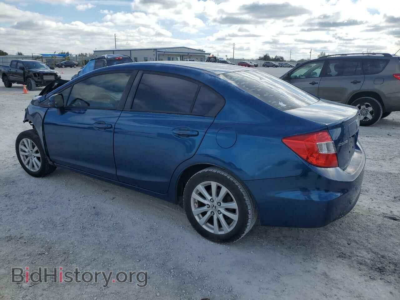 2012 HONDA CIVIC - VIN: 2HGFB2F87CH540122 - Фото 2