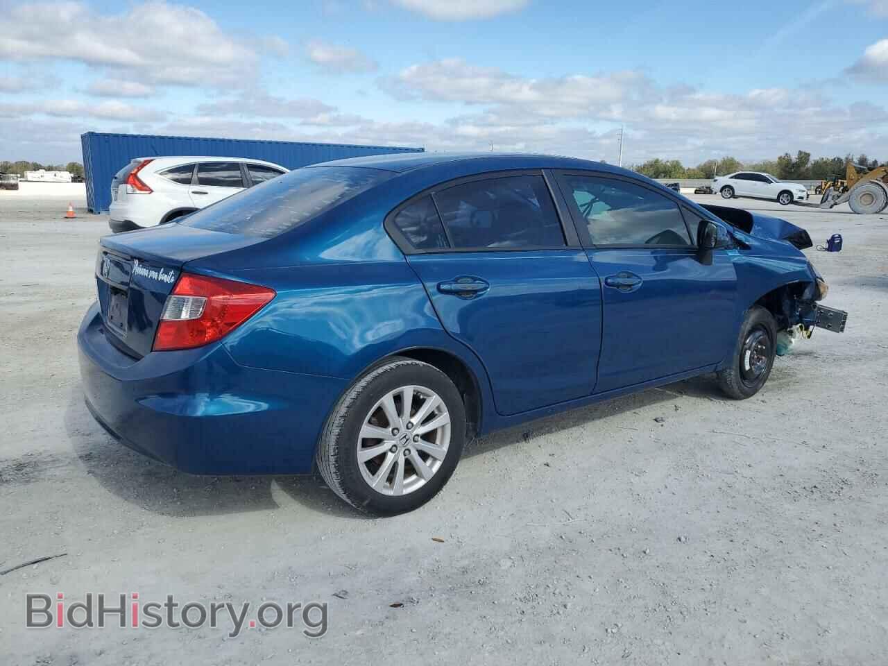 2012 HONDA CIVIC - VIN: 2HGFB2F87CH540122 - Фото 3