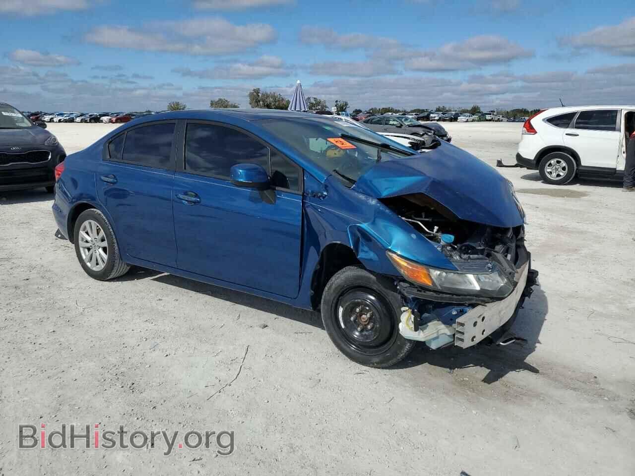 2012 HONDA CIVIC - VIN: 2HGFB2F87CH540122 - Фото 4