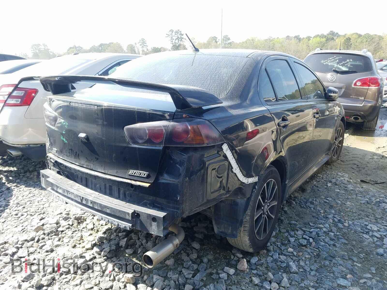 2017 MITSUBISHI LANCER - VIN: JA32V2FW0HU006854 - Фото 4