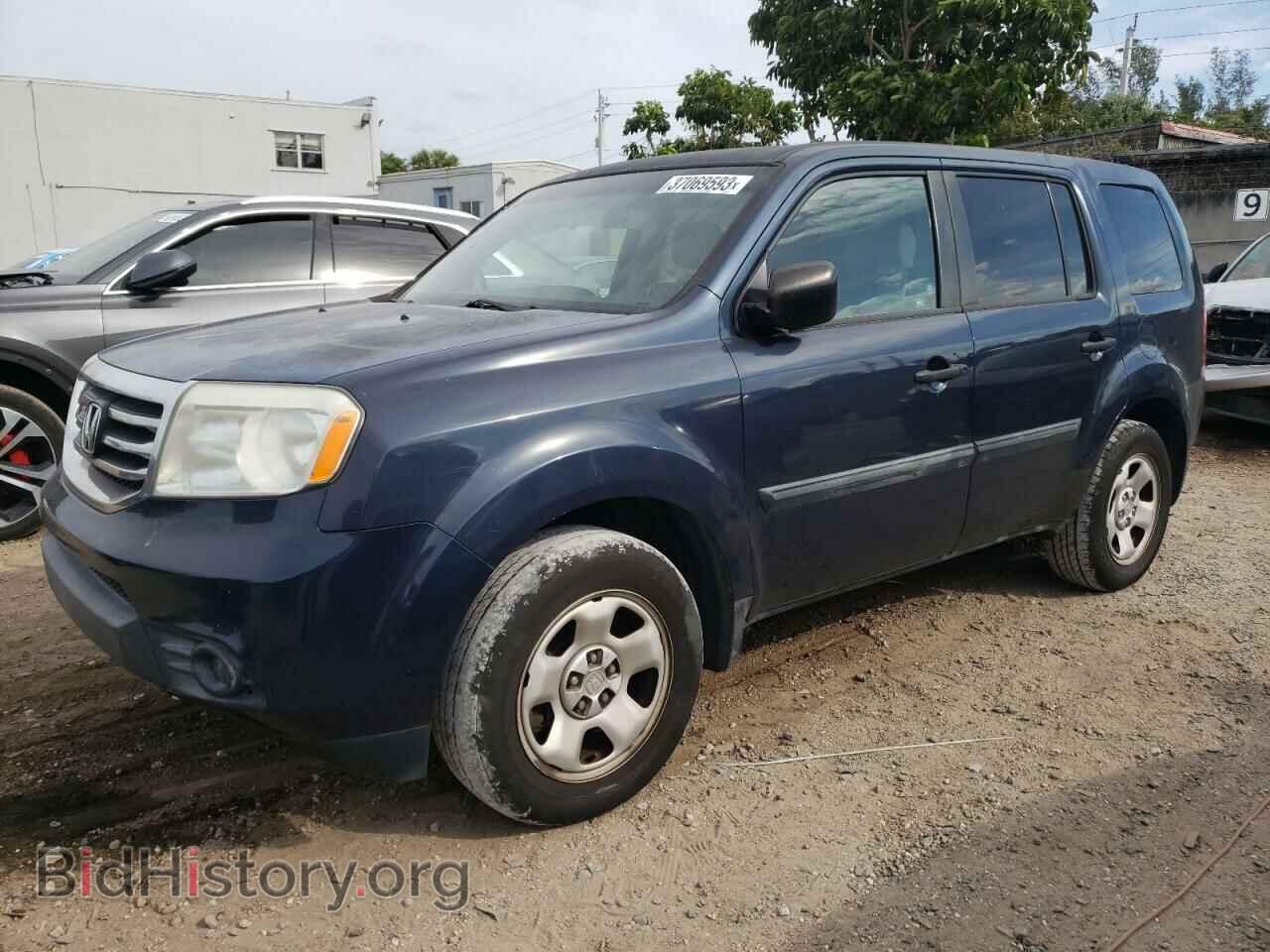 Фотография 5FNYF3H26CB026505 - HONDA PILOT 2012