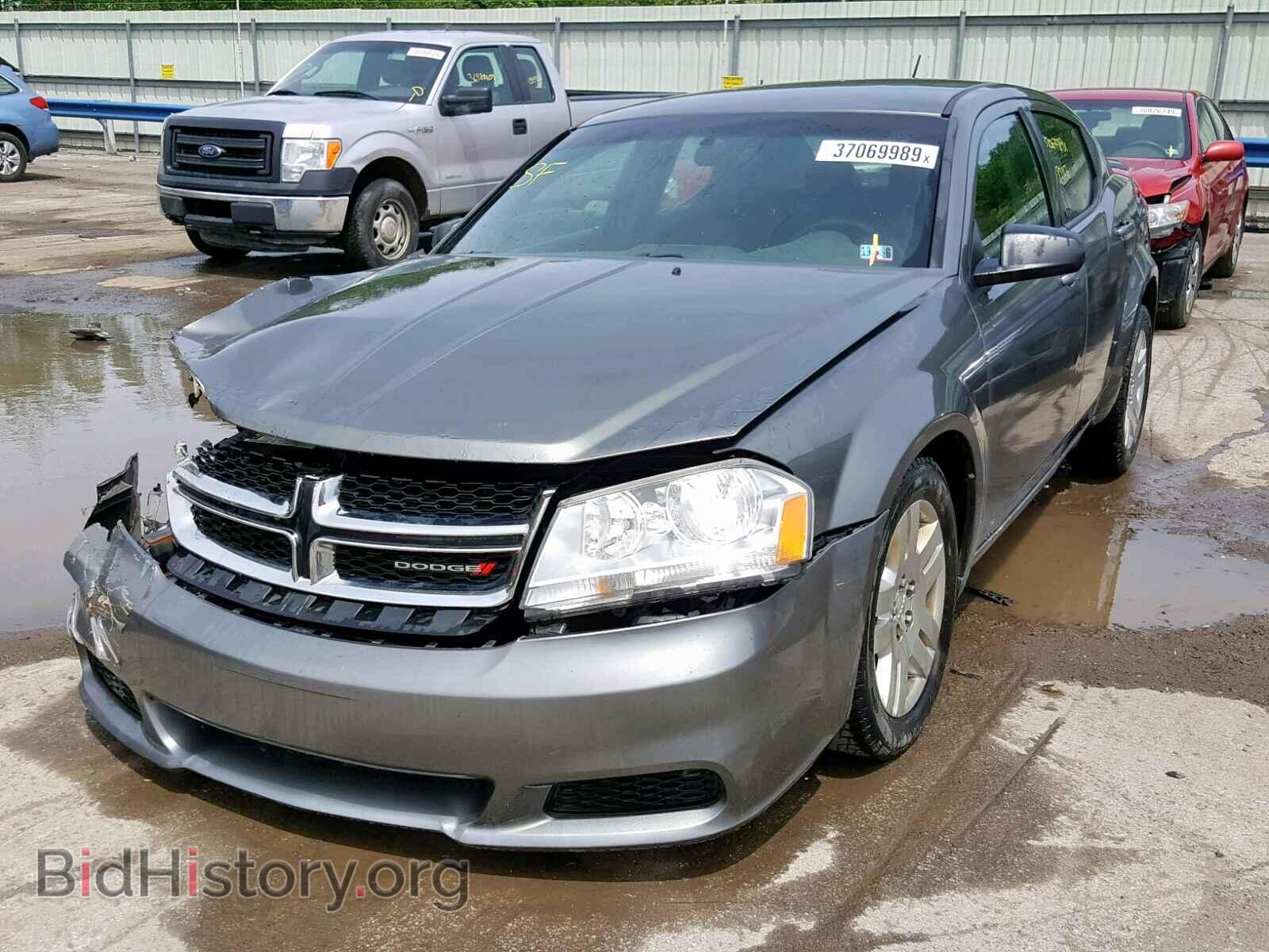 2012 DODGE AVENGER - VIN: 1C3CDZABXCN200837 - Фото 2