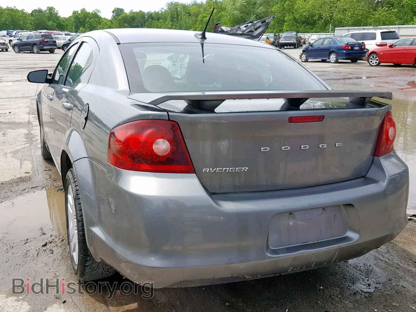 2012 DODGE AVENGER - VIN: 1C3CDZABXCN200837 - Фото 3