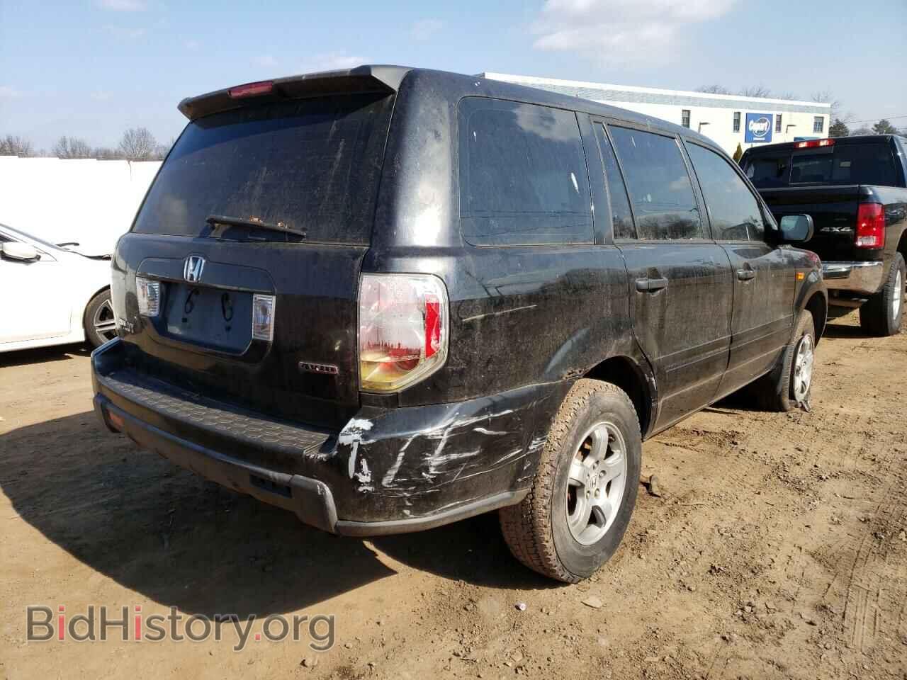 2007 HONDA PILOT - VIN: 2HKYF18177H508130 - Фото 4