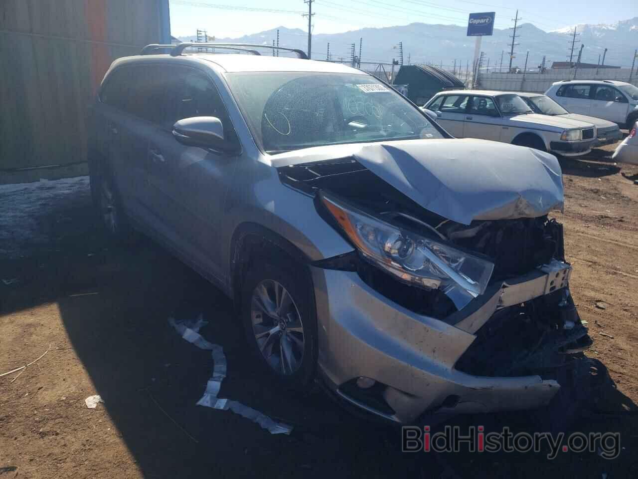 Photo 5TDBKRFH5GS284057 - TOYOTA HIGHLANDER 2016