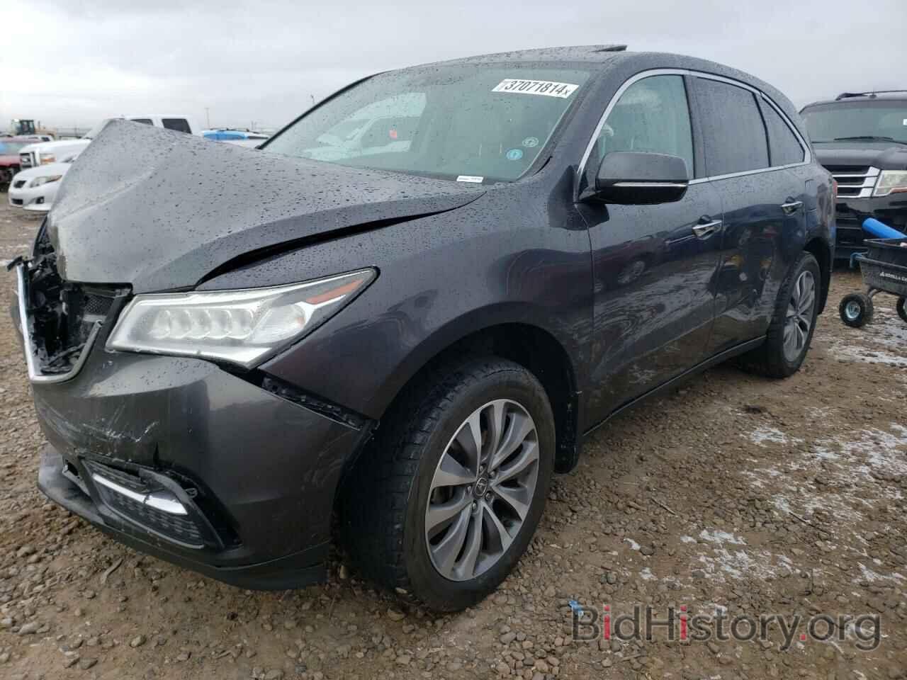 Photo 5FRYD4H49EB042549 - ACURA MDX 2014