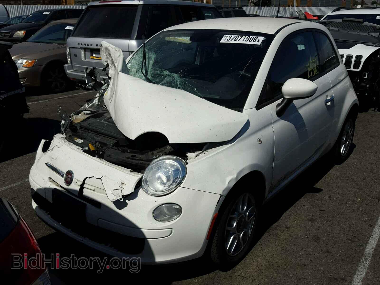 2015 FIAT 500 - VIN: 3C3CFFAR7FT710492 - Фото 2