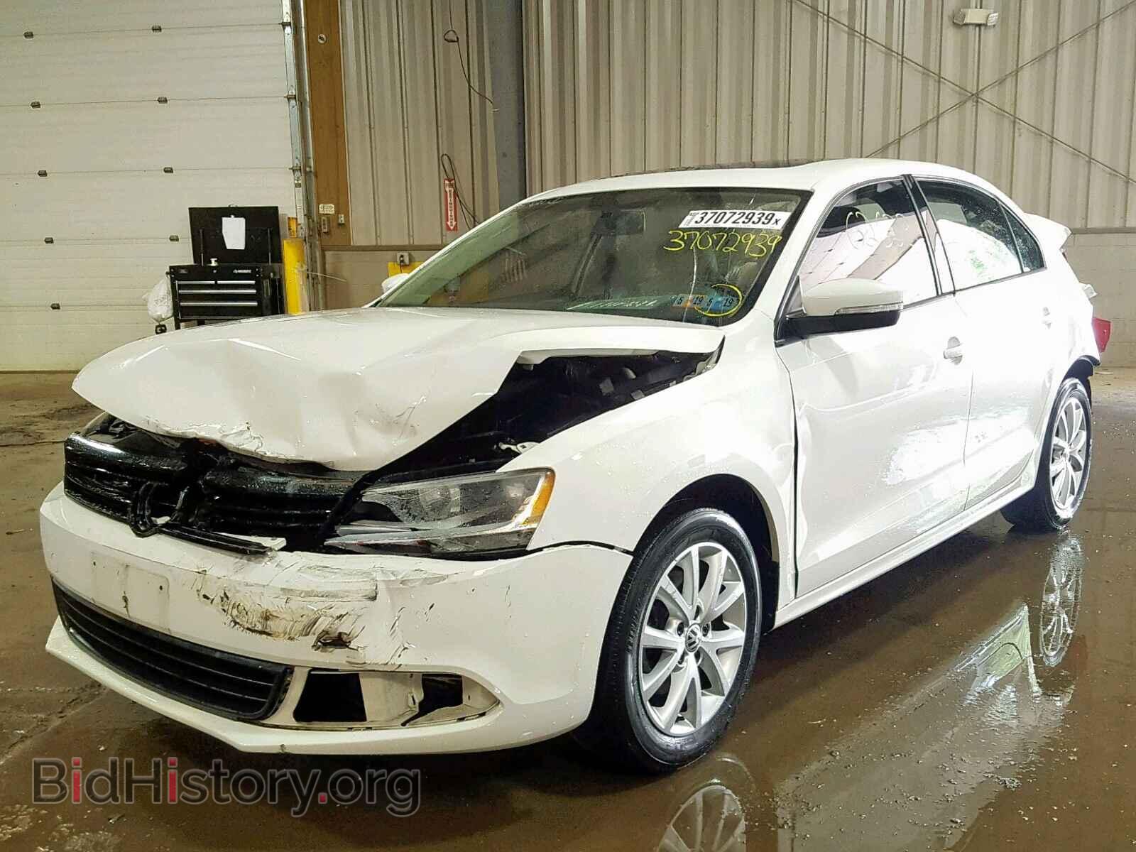 2012 VOLKSWAGEN JETTA - VIN: 3VWDX7AJ5CM386748 - Фото 2