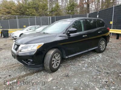 2013 Nissan PATHFINDER, черный — VIN 5N1AR2MM1DC675102, Copart