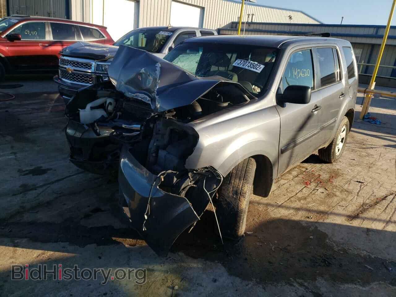2012 HONDA PILOT - VIN: 5FNYF3H22CB003352 - Фото 2