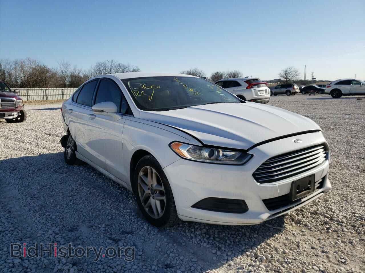 2014 Ford FUSION Fusion SE (VIN 3FA6P0H75ER221663) — фото 1 из 10, Copart, повреждение: задняя часть