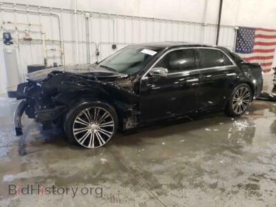 2012 Chrysler 300 S, черный — VIN 2C3CCABG8CH180725, Copart