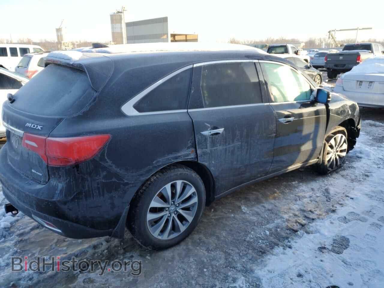 2014 ACURA MDX - VIN: 5FRYD4H60EB041419 - Фото 3