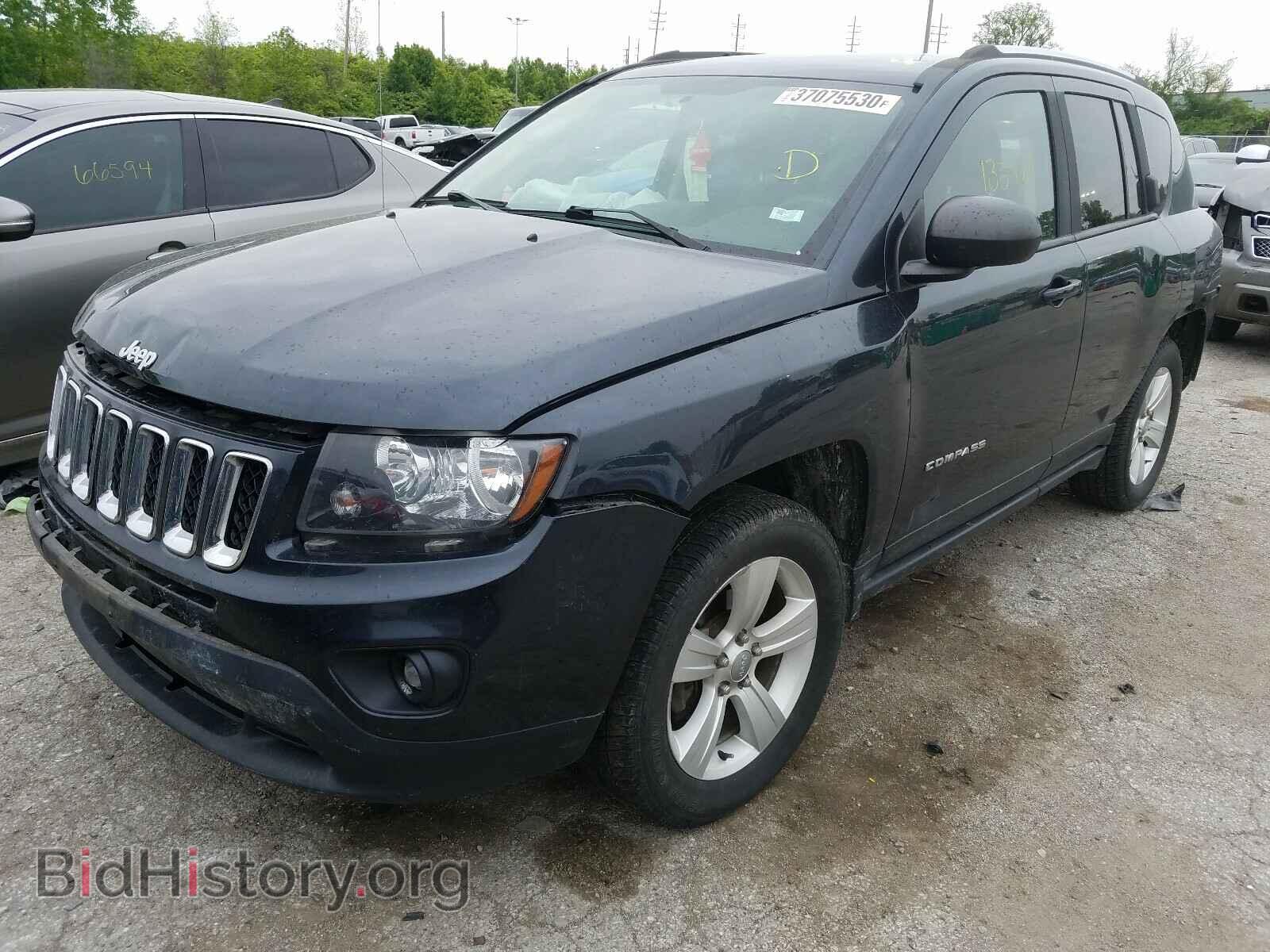 2014 JEEP COMPASS - VIN: 1C4NJDBB6ED808779 - Фото 2