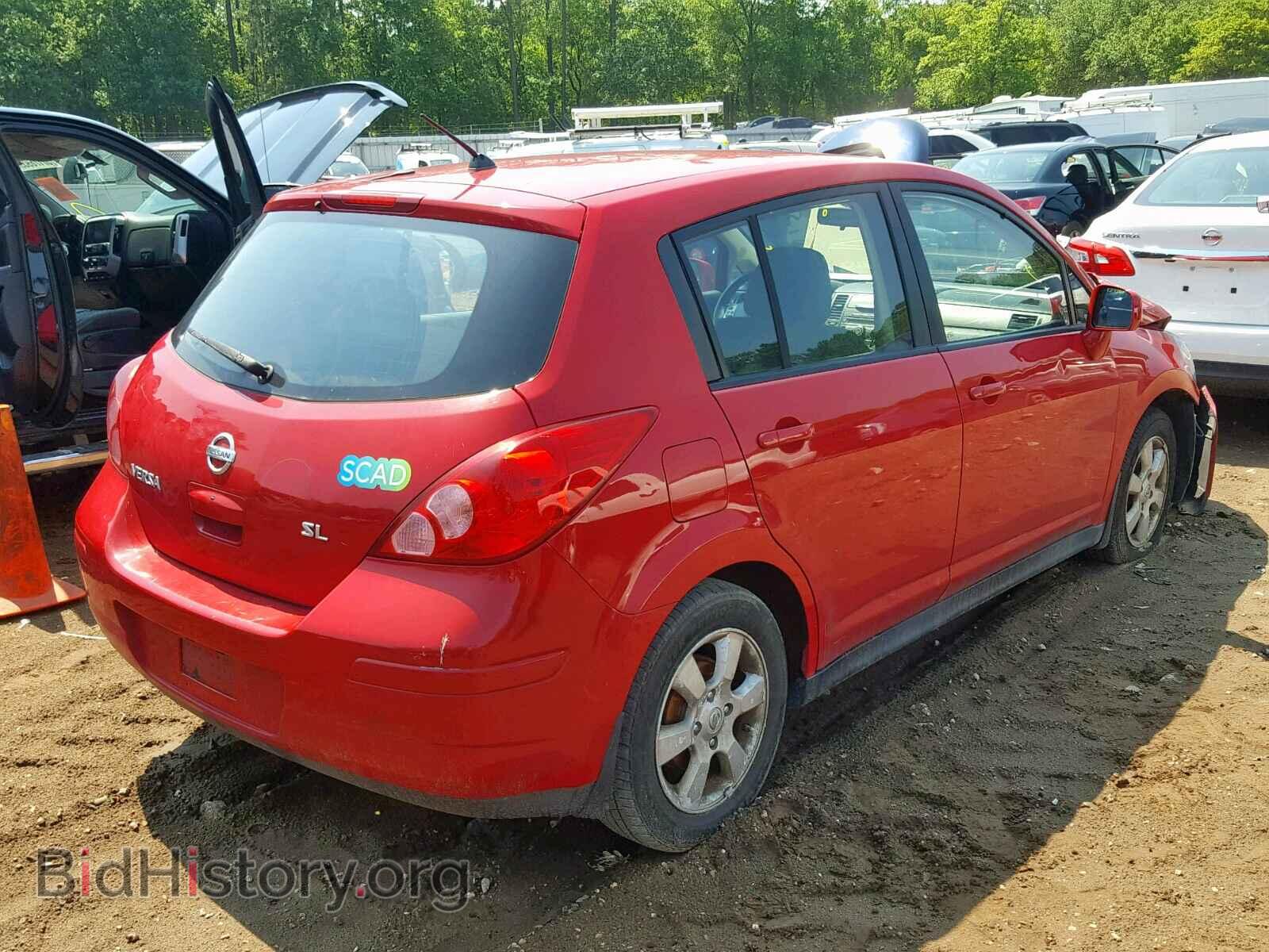 2007 NISSAN VERSA - VIN: 3N1BC13E77L433134 - Фото 4