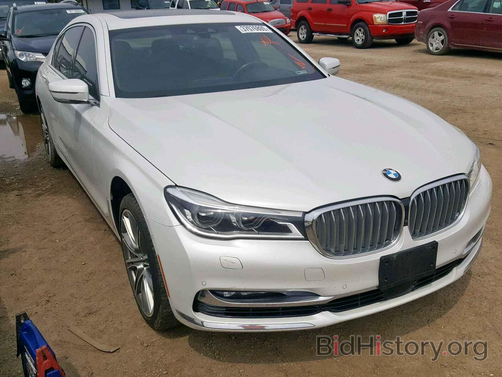 Фотография WBA7F2C59GG415655 - BMW 7 SERIES 2016