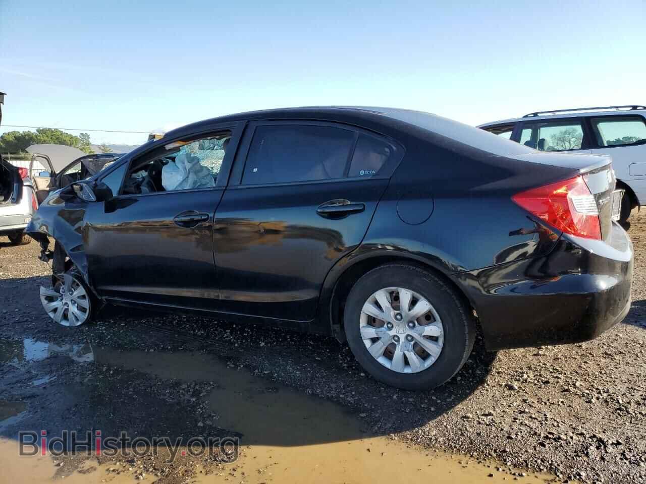 2012 HONDA CIVIC - VIN: 2HGFB2F50CH334842 - Фото 2