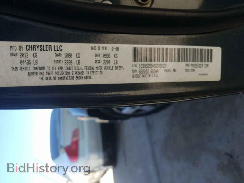 2008 Dodge CALIBER (VIN 1B3HB28B48D679727) — photo 10 of 10