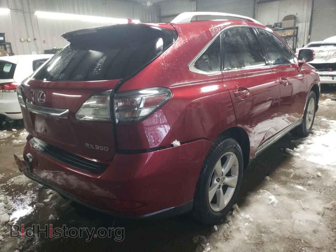 2011 LEXUS RX350 - VIN: 2T2BK1BA6BC108478 - Фото 3