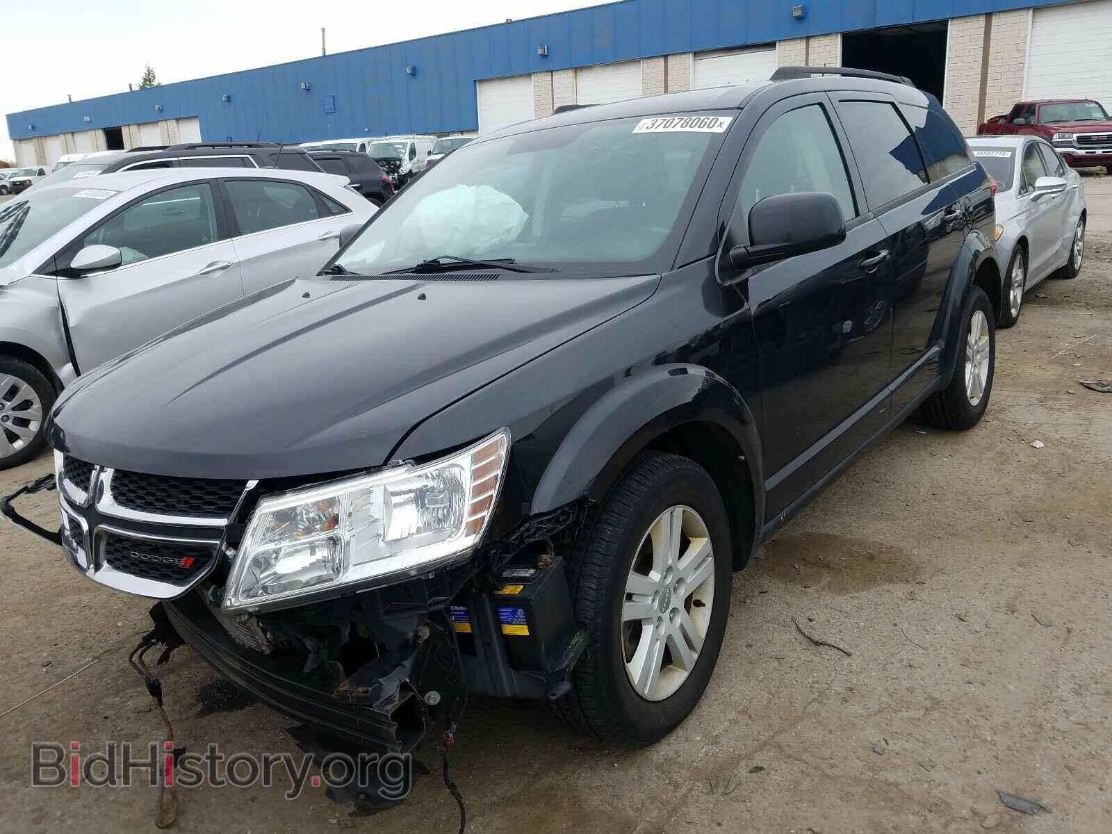 2012 DODGE JOURNEY - VIN: 3C4PDCBB8CT323383 - Фото 2