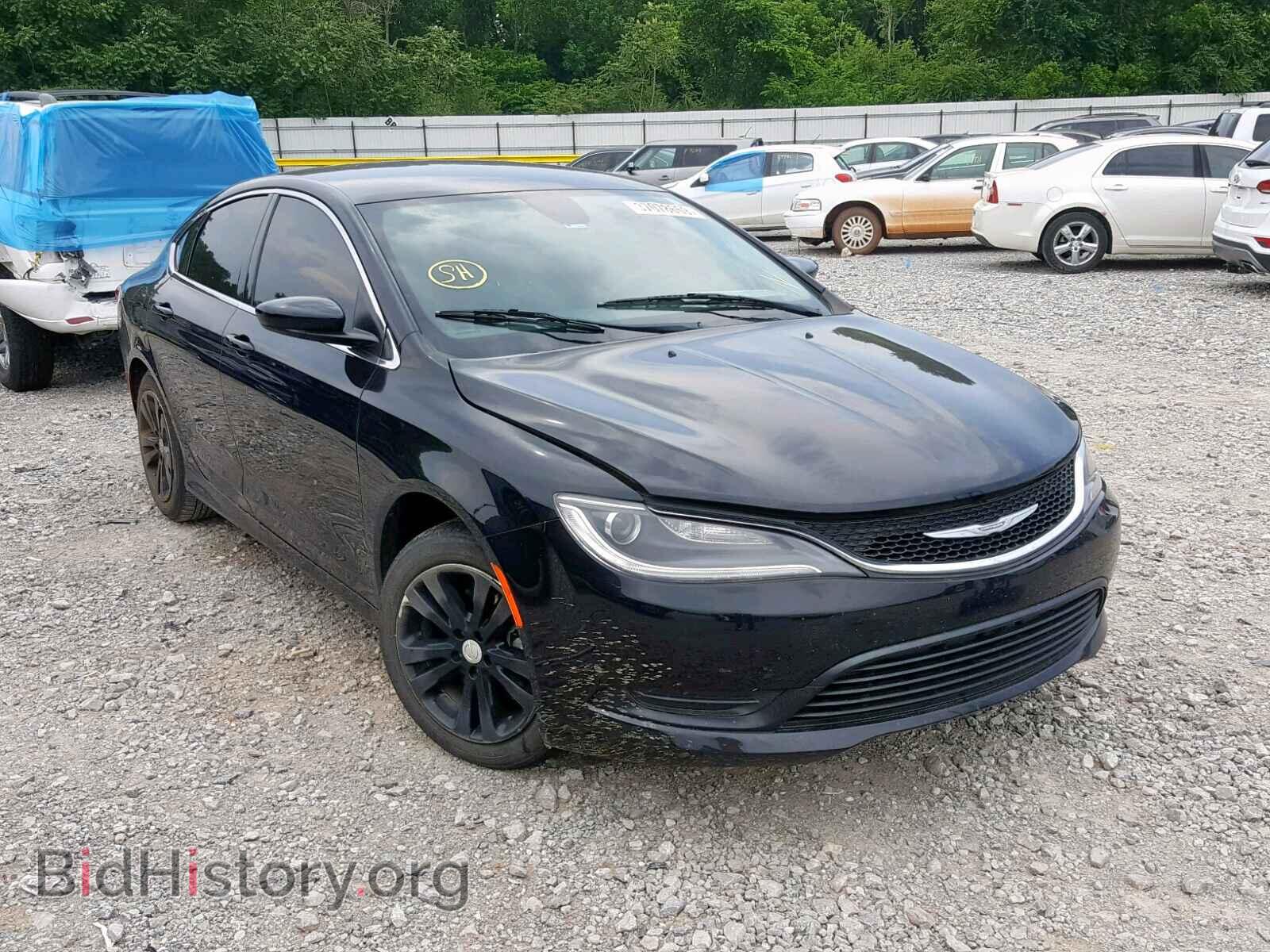 Фотография 1C3CCCFB6GN196316 - CHRYSLER 200 2016