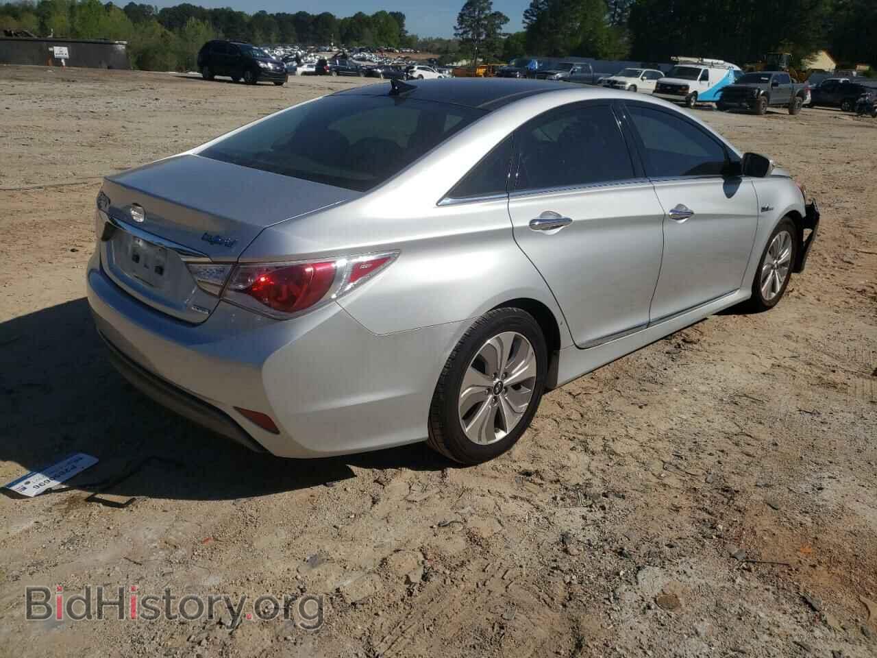2014 HYUNDAI SONATA - VIN: KMHEC4A4XEA104305 - Фото 4