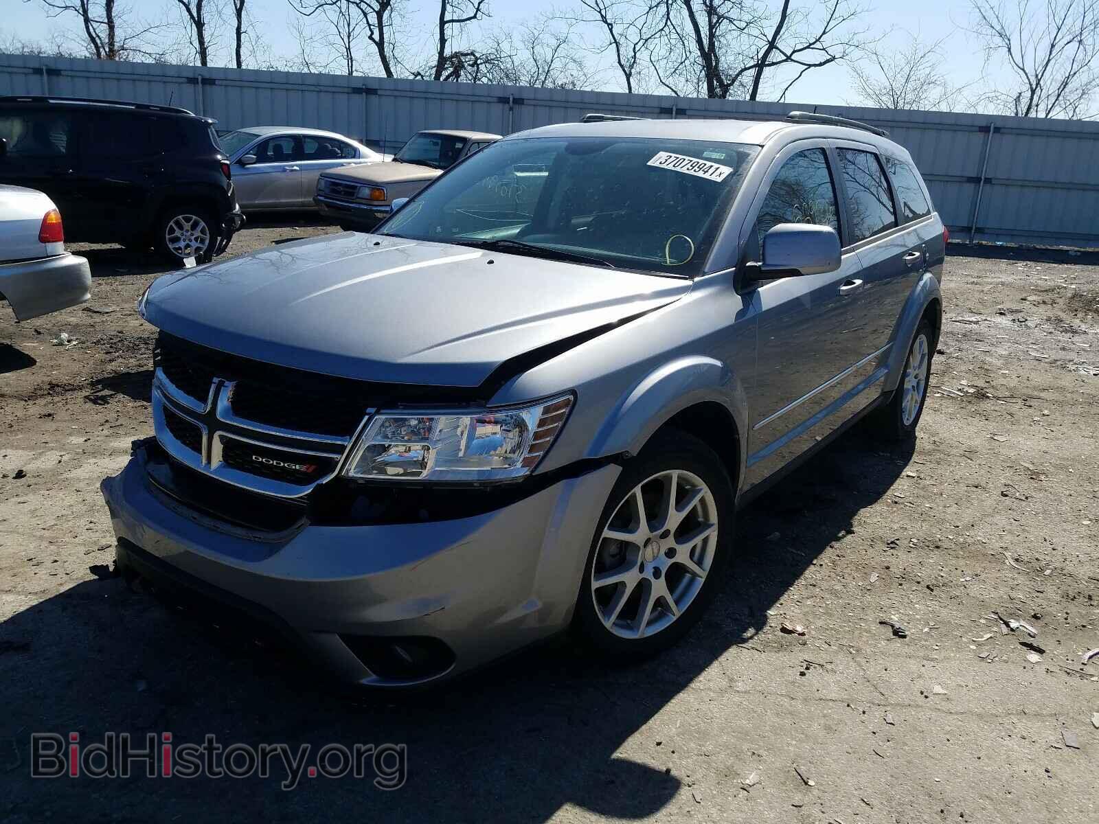 2017 DODGE JOURNEY - VIN: 3C4PDCBB9HT677209 - Фото 2