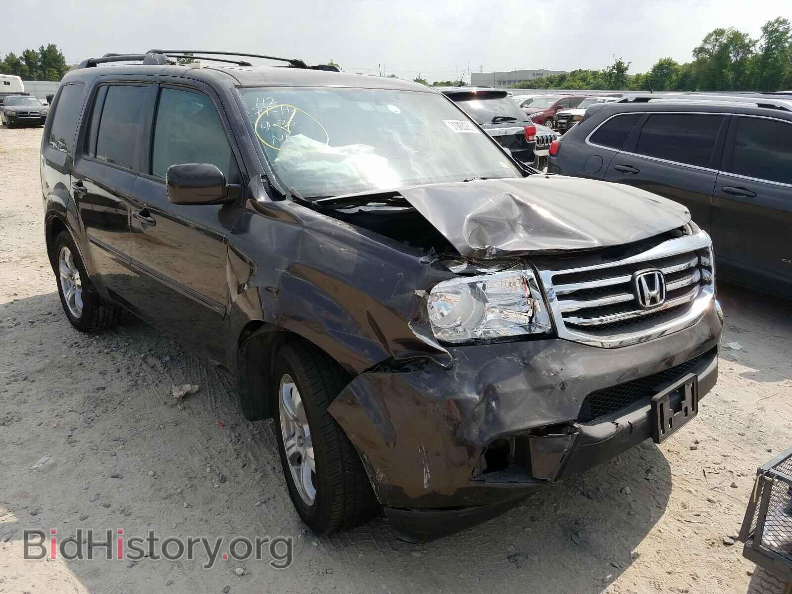 Фотография 5FNYF4H55DB016419 - HONDA PILOT 2013