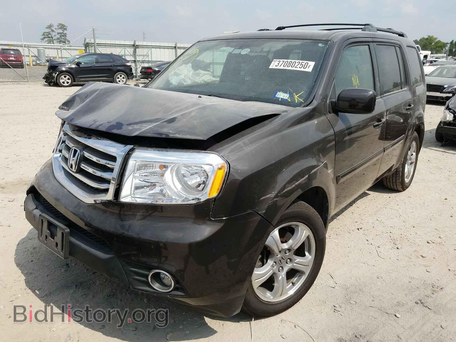 2013 HONDA PILOT - VIN: 5FNYF4H55DB016419 - Фото 2