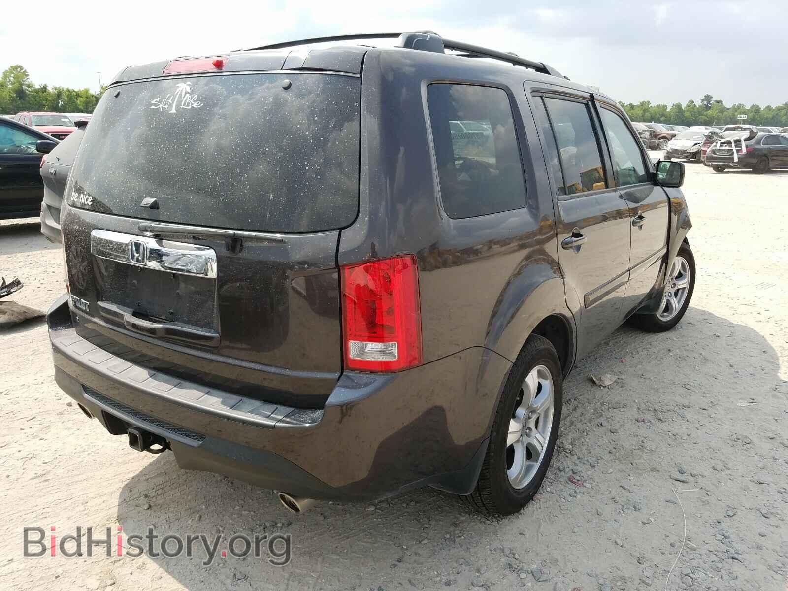 2013 HONDA PILOT - VIN: 5FNYF4H55DB016419 - Фото 4