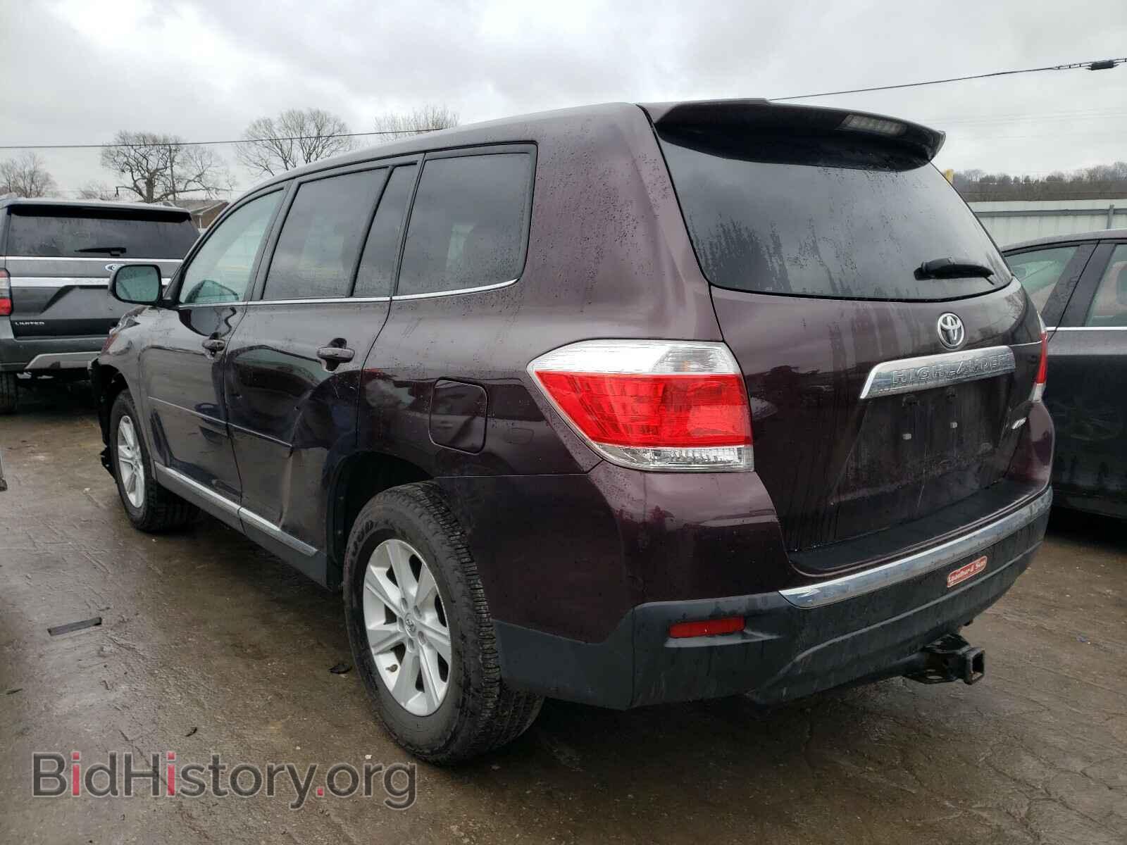 2013 TOYOTA HIGHLANDER - VIN: 5TDBK3EH8DS279073 - Photo 3