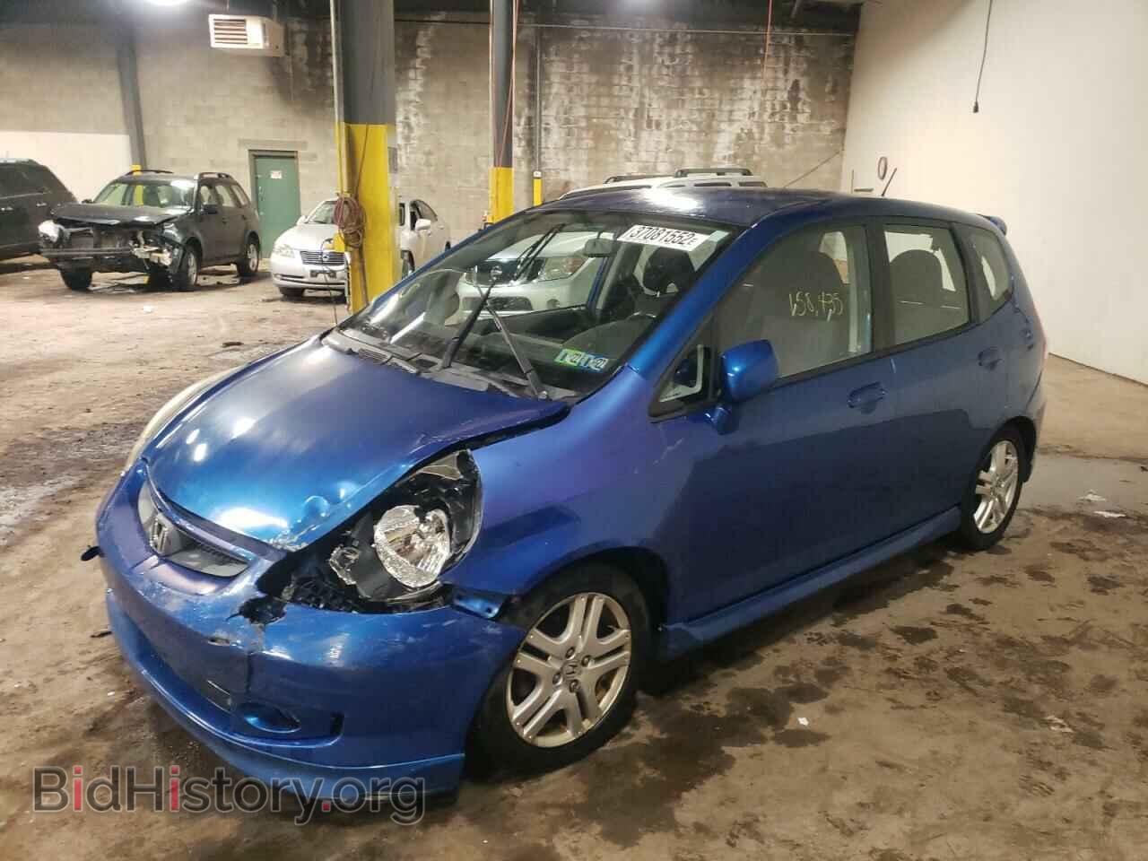 2007 HONDA FIT - VIN: JHMGD37637S048751 - Фото 2