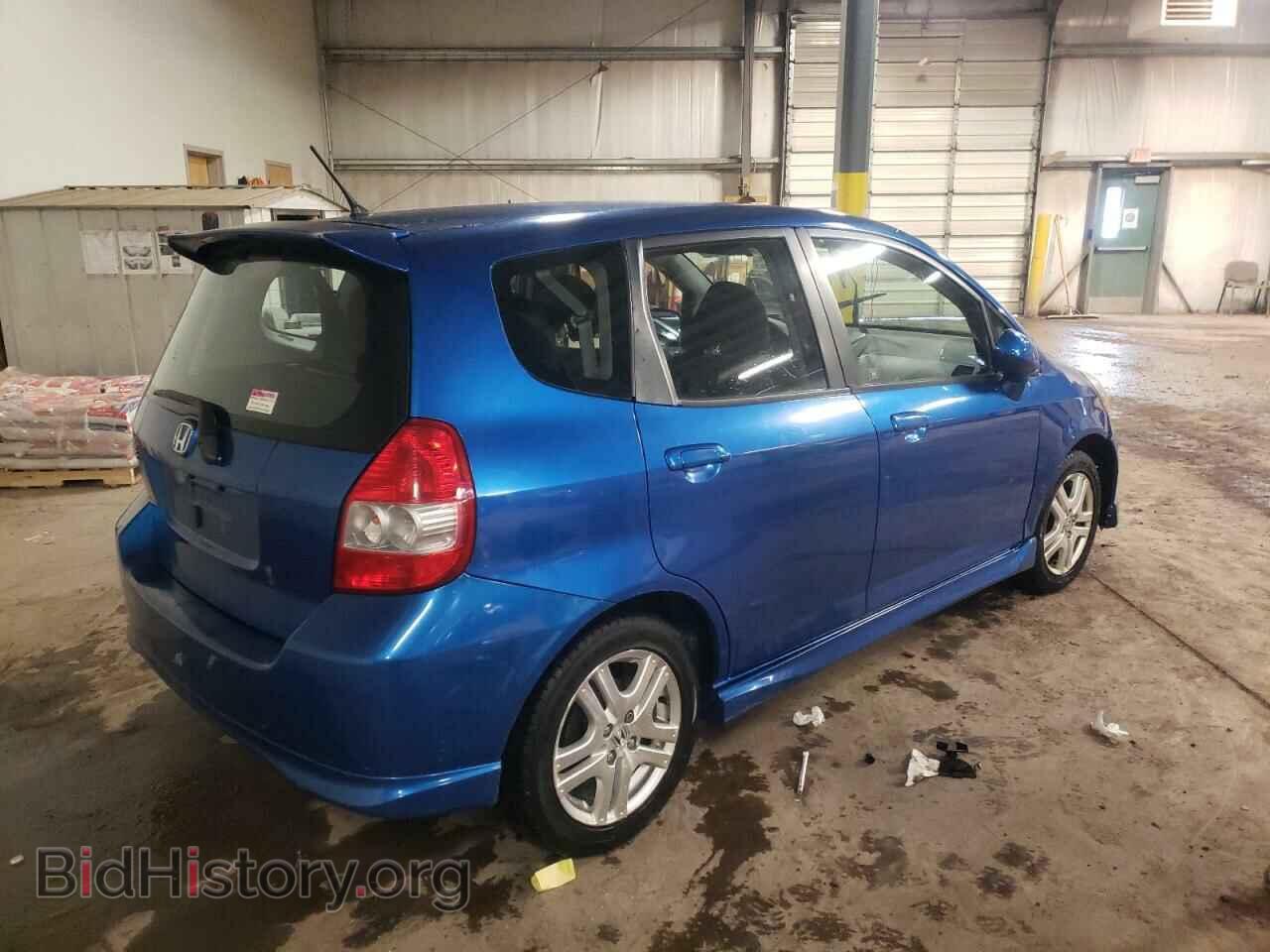 2007 HONDA FIT - VIN: JHMGD37637S048751 - Фото 4