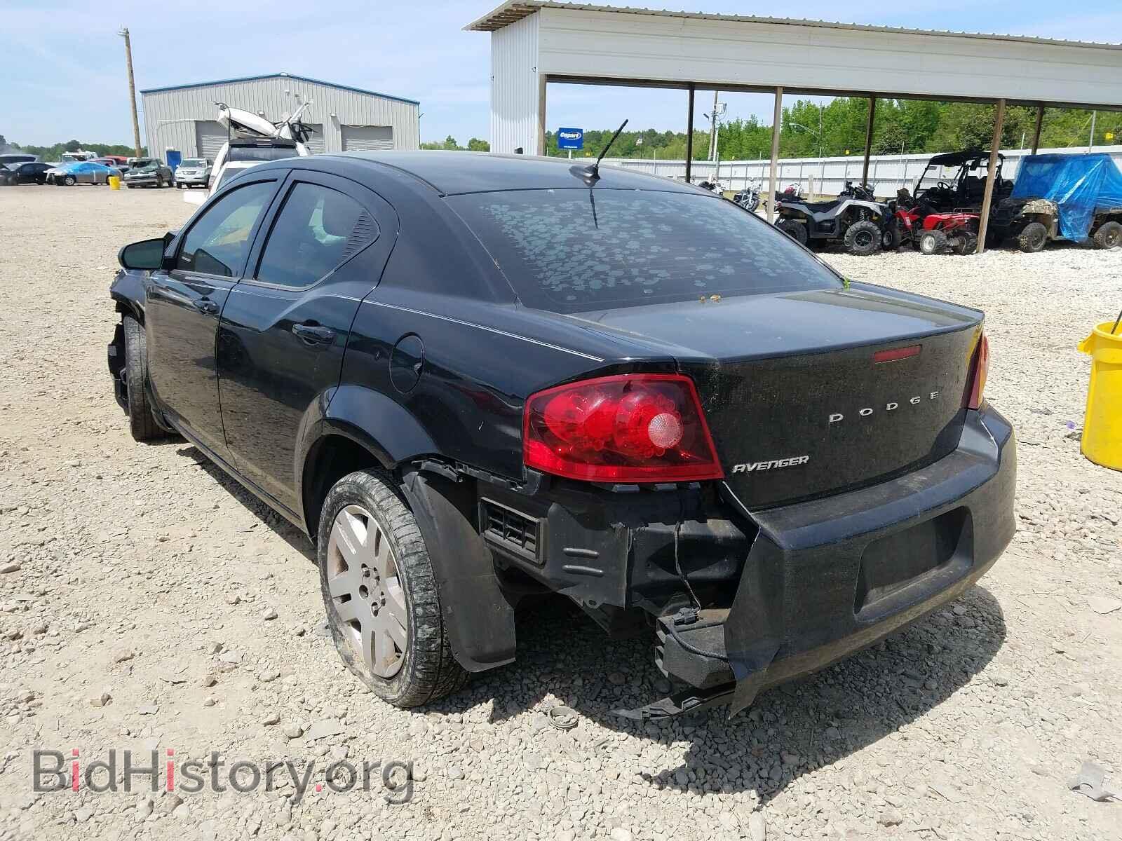 2013 DODGE AVENGER - VIN: 1C3CDZAB8DN653775 - Фото 3