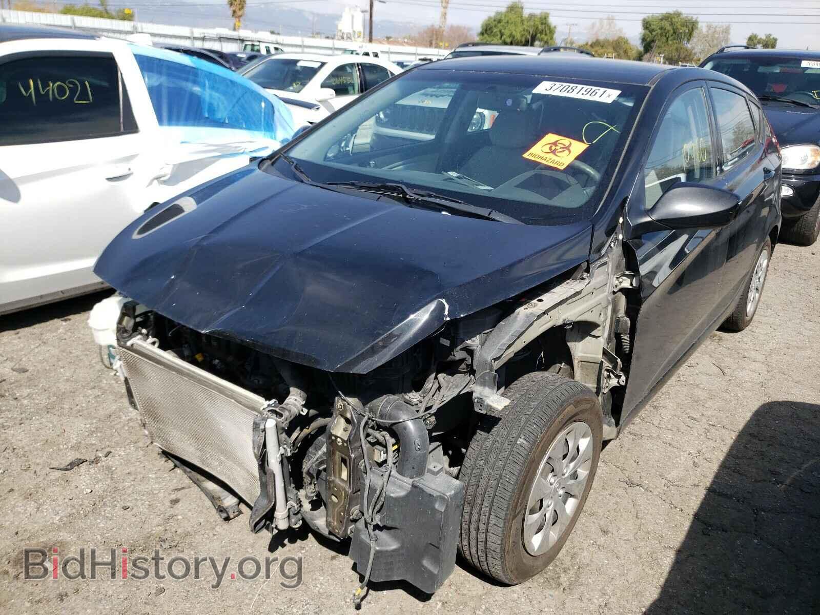 2016 HYUNDAI ACCENT - VIN: KMHCT5AE1GU274608 - Фото 2