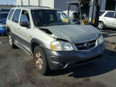 2003 Mazda TRIBUTE Tribute LX, green — VIN 4F2CZ04153KM20819, Copart