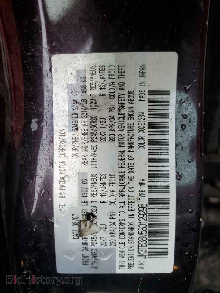 2008 MAZDA CX-9 - VIN: JM3TB38V580129296 - Фото 13